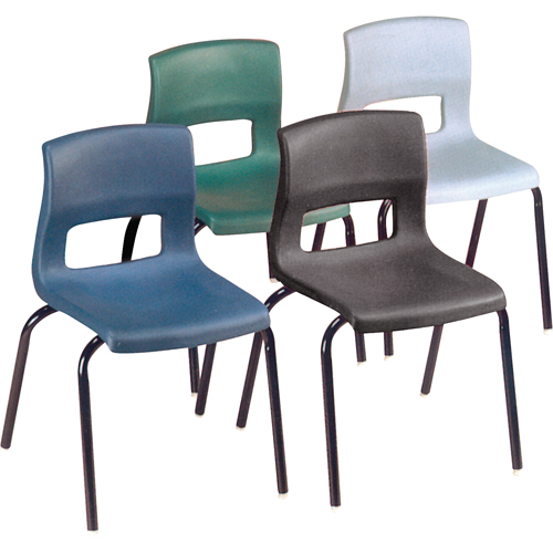 Horizon Chairs, Plastic, Blue Southpoint Industrial Supply