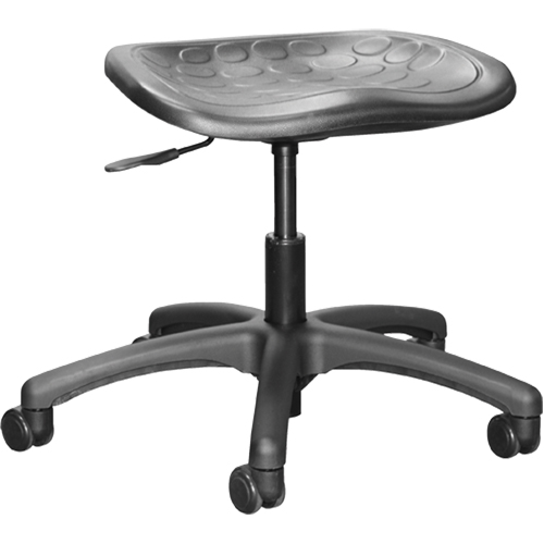 Shoptech Ergonomic Industrial Stools, Mobile, Adjustable Height, 275 lbs. Capacity Southpoint Industrial Supply