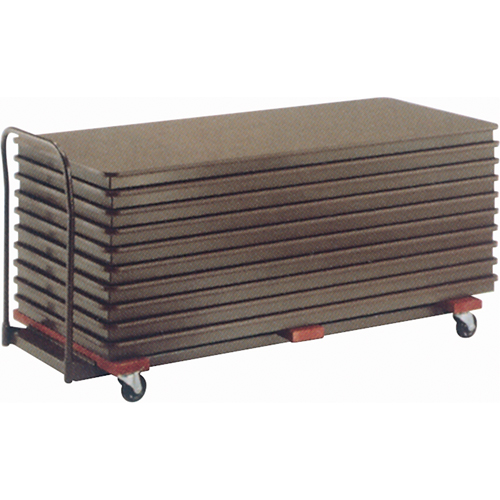 Flat Stacking Table Caddies, 74" W x 31.25" D x 36.25" H Southpoint Industrial Supply