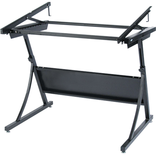 PlanMaster Height-Adjustable Drafting Table, 43" W x 29-1/2" - 37-1/2" H, Black Southpoint Industrial Supply
