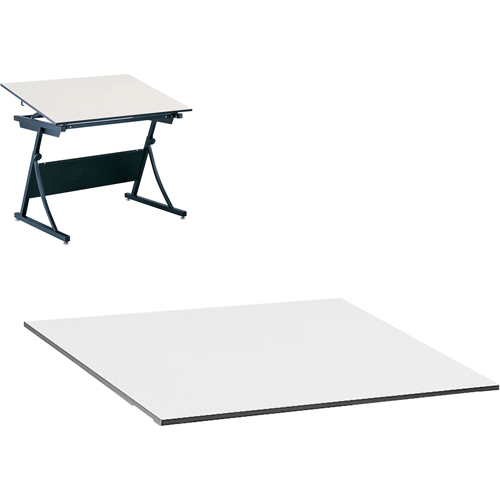 Dessus de table Planmaster, 60" la x 3/4" h, Blanc Southpoint Industrial Supply