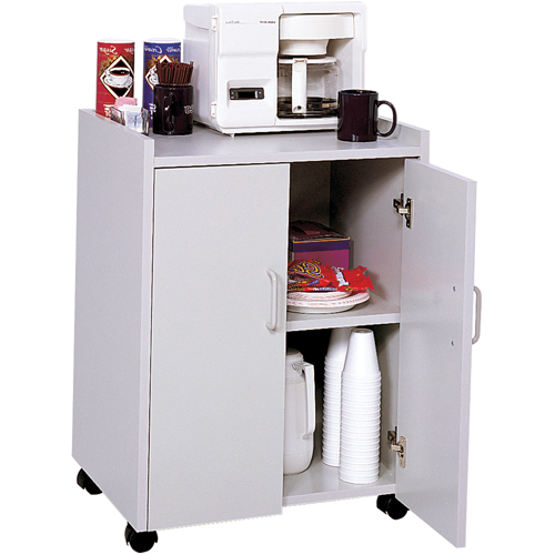 Poste mobile de rafraîchissements, 23" x 31" x 18", Capacit&eacute; 200 lb Southpoint Industrial Supply