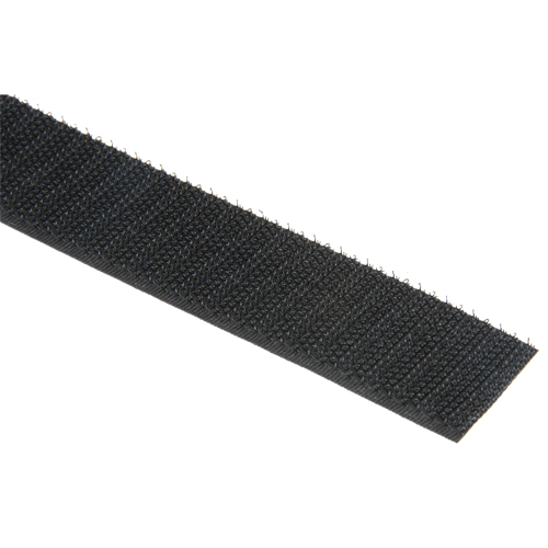Fastener Strip, Hook, 50 yds x 1", Sew-On, Black Southpoint Industrial Supply