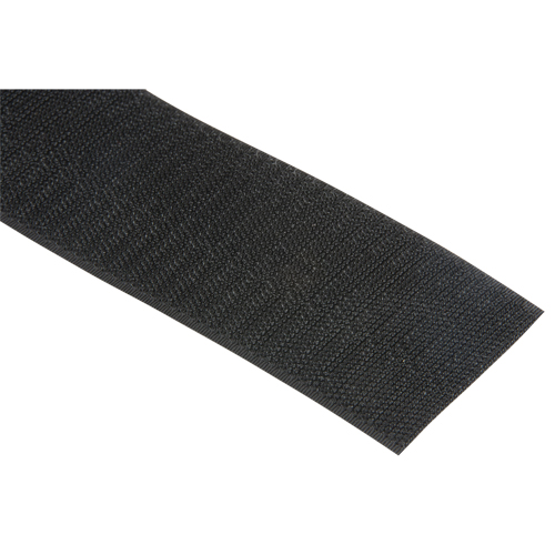 Bande d'attaches, Crochet, 50 vg x 2", Cousu, Noir Southpoint Industrial Supply