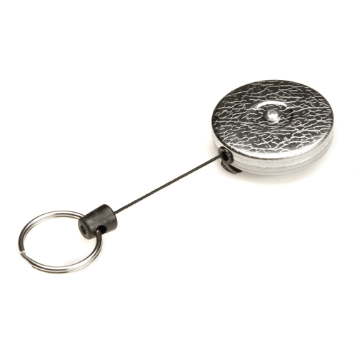 D&eacute;rouleurs autor&eacute;tractables originaux #485-HDK, Chrome, C&acirc;ble 48", Fixation Agrafe de ceinture Southpoint Industrial Supply