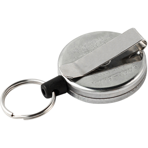 D&eacute;rouleurs autor&eacute;tractables originaux #485-HDK, Chrome, C&acirc;ble 48", Fixation Agrafe de ceinture Southpoint Industrial Supply