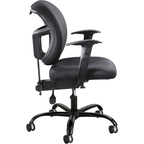 Alday Intensive Use 24/7 Task Chairs, Nylon, Black, 500 lbs. Capacity Southpoint Industrial Supply