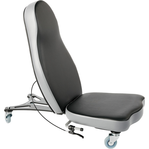 Flex 2 Ergonomic Chair, Vinyl, Black Southpoint Industrial Supply