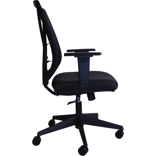 Activ A-47 Synchro Office Chair, Fabric, Black, 275 lbs. Capacity Southpoint Industrial Supply