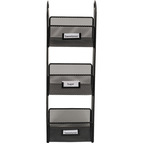 Onyx Tower Break Room Organizer Southpoint Industrial Supply