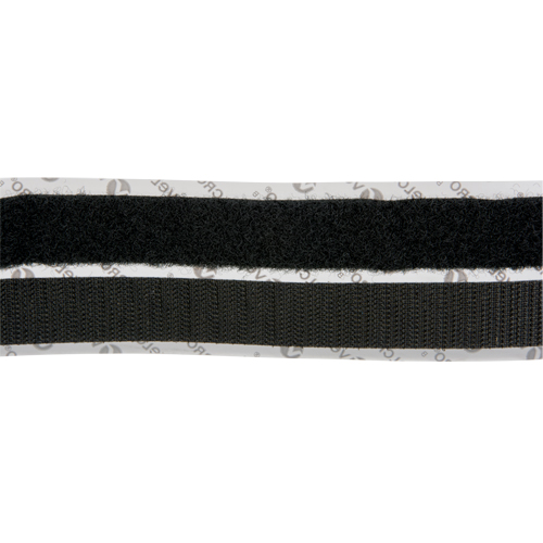 Attache, Boucle et crochet, 15' x 3/4", Adh&eacute;sif, Noir Southpoint Industrial Supply