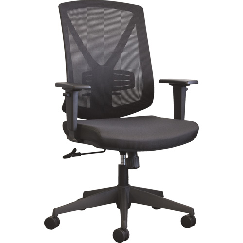Activ A-47 Synchro Office Chair, Fabric, Black, 275 lbs. Capacity Southpoint Industrial Supply