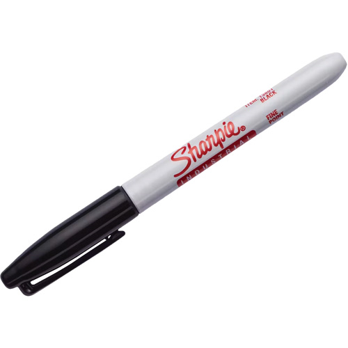Pro Permanent Marker, Black, Fine Tip Southpoint Industrial Supply