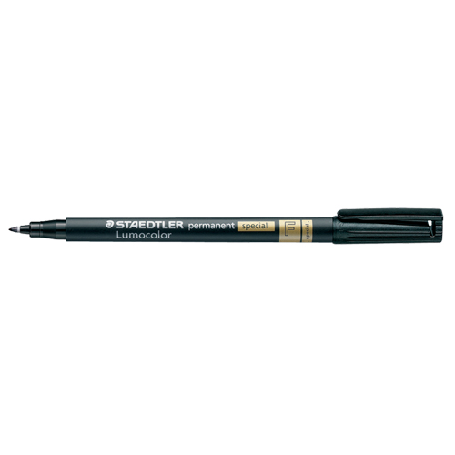 Lumocolor&reg; Permanent Marker, Black, Fine Tip Southpoint Industrial Supply