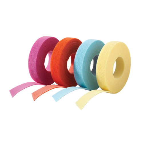 One-Wrap&reg; Cable Management Tape, Hook & Loop, 25 yds x 5/8", Self-Grip, Orange Southpoint Industrial Supply