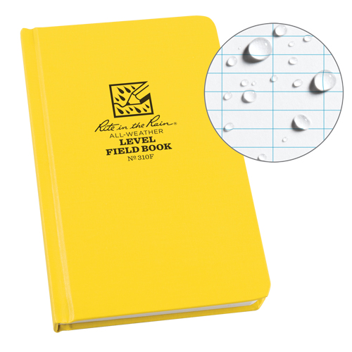 Livre reli&eacute;, Couverture rigide, Jaune, 160 Pages, 4-5/8" , 7-1/4"  Southpoint Industrial Supply