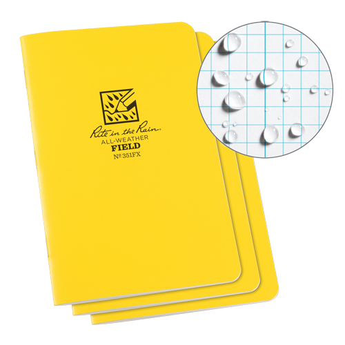 Notebook, Soft Cover, Yellow, 48 Pages, 4-5/8" W x 7" L Southpoint Industrial Supply