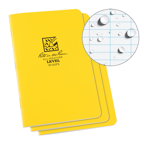 Notebook, Soft Cover, Yellow, 48 Pages, 4-5/8" W x 7" L Southpoint Industrial Supply