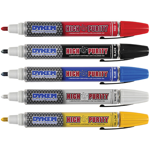 Felt Tip Paint Marker, Liquid, White Southpoint Industrial Supply