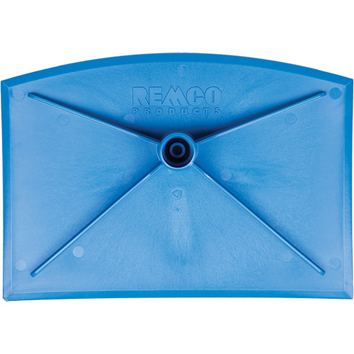 Food Hoe Head, Blue, 8" W x 11-1/4" L Southpoint Industrial Supply