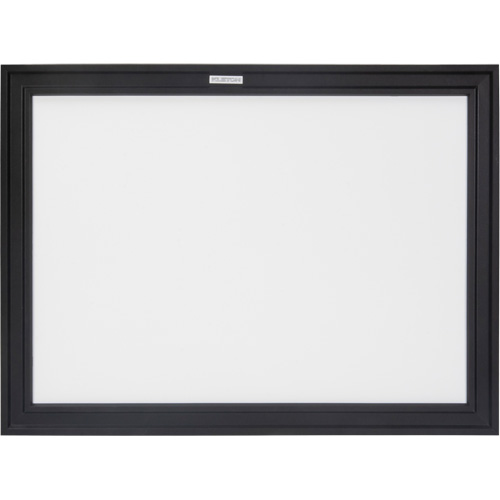 Black MDF Frame Whiteboard, Dry-Erase/Magnetic, 24" W x 18" H Southpoint Industrial Supply