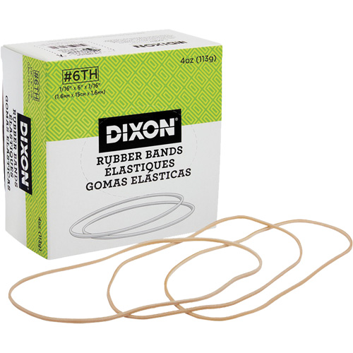 Rubber Bands, 6" x 1/16" Southpoint Industrial Supply