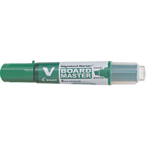 Vboard Master White Board Marker, Green, Chisel Tip Southpoint Industrial Supply