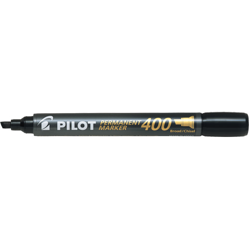 400 Permanent Marker, Chisel, Black Southpoint Industrial Supply