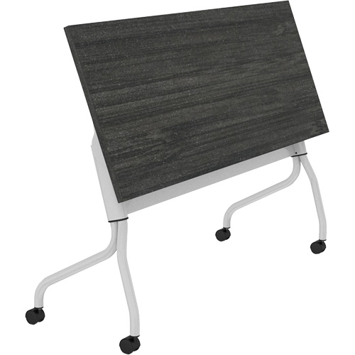 Table de formation &agrave; dessus rabattable Newland, 24" lo x 60" la x 29-1/2" h, Brun fonc&eacute; Southpoint Industrial Supply