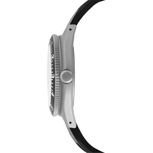 Montre Steel Navigator sur ensemble bracelet en caoutchouc noir de trois morceaux, Num&eacute;rique, &agrave; piles, 41 mm, Noir Southpoint Industrial Supply