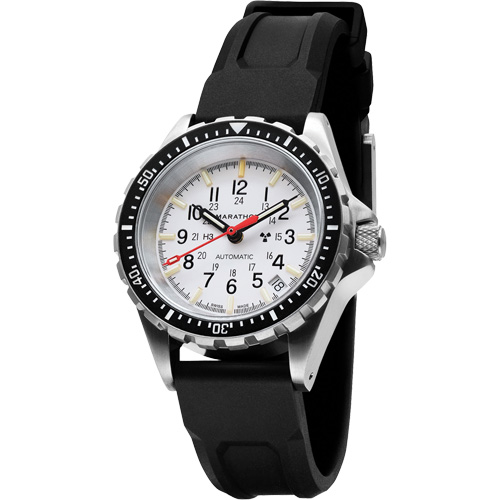 Arctic Edition Medium Diver's Automatic, Digital, Battery Operated, 36 mm, Black Southpoint Industrial Supply