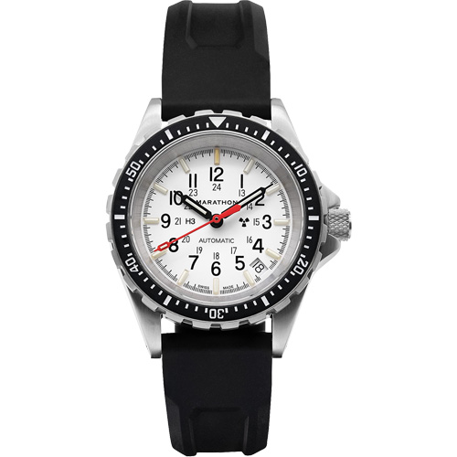 Arctic Edition Medium Diver's Automatic, Digital, Battery Operated, 36 mm, Black Southpoint Industrial Supply