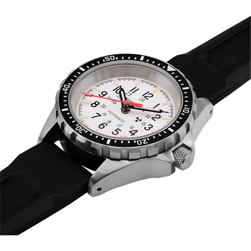 Arctic Edition Medium Diver's Automatic, Digital, Battery Operated, 36 mm, Black Southpoint Industrial Supply