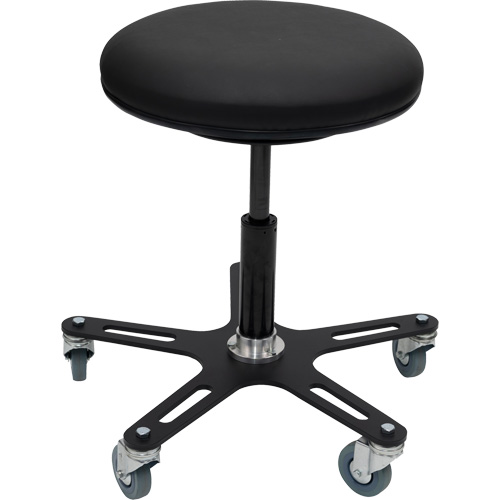 Tabouret Industriel OmniStool, Mobile, Ajustable, 22-1/2", Vinyle Si&egrave;ge Southpoint Industrial Supply