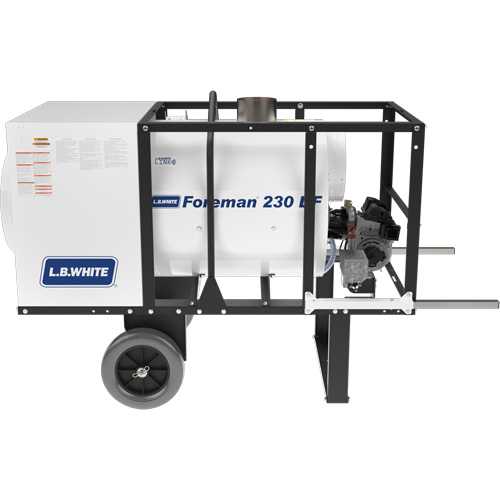 Foreman&reg; 230 Indirect-fired Portable Heater, Radiant Heat, Natural Gas, 230000 BTU/H Southpoint Industrial Supply