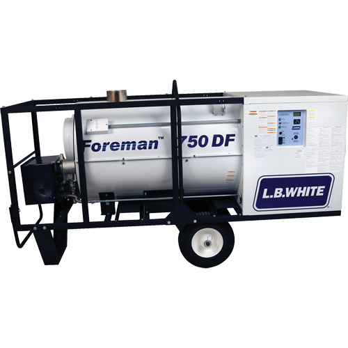 Foreman&reg; 750 Indirect-fired Portable Heater, Radiant Heat, Natural Gas, 750000 BTU/H Southpoint Industrial Supply