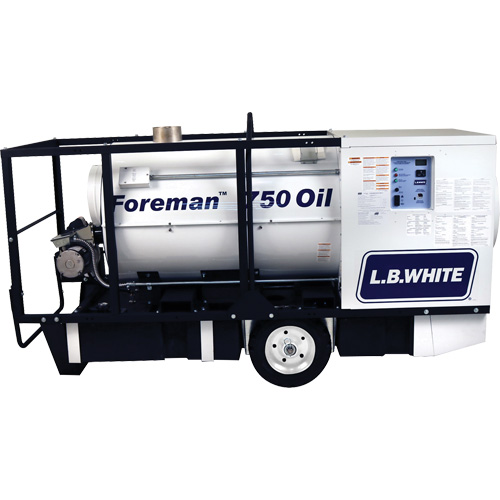Foreman&reg; 750 Indirect-fired Portable Heater, Oil Filled, Kerosene, 750000 BTU/H Southpoint Industrial Supply