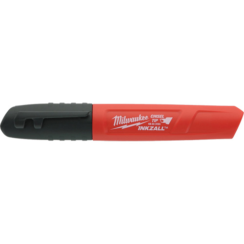 Inkzall Permanent Marker, Black, Chisel Tip Southpoint Industrial Supply