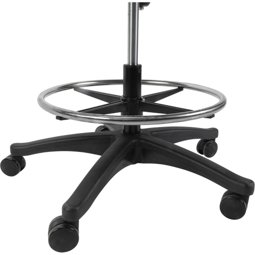 Tabouret de travail en maille, Mobile, Ajustable Hauteur, Capacit&eacute; 450 lb Southpoint Industrial Supply