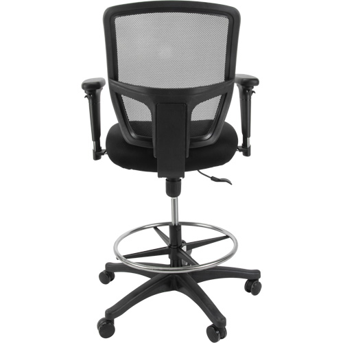 Tabouret de travail en maille, Mobile, Ajustable Hauteur, Capacit&eacute; 450 lb Southpoint Industrial Supply