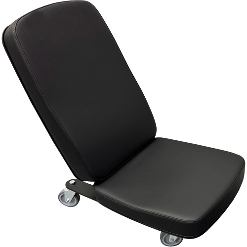 Mini chaise industrielle FLEX, Vinyle, Noir, Capacit&eacute; 280 lb Southpoint Industrial Supply