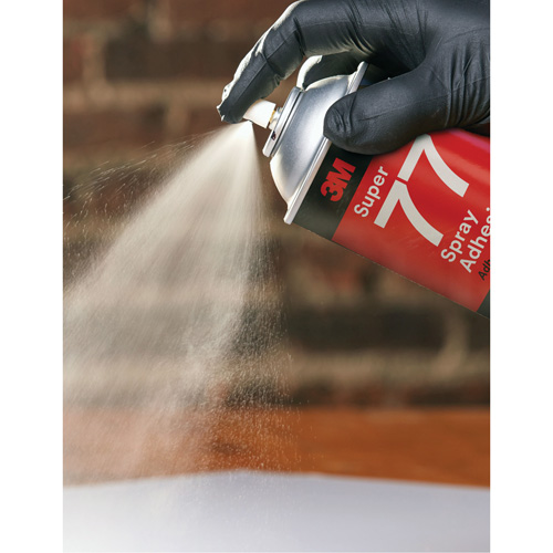 Super 77 Spray Adhesive, Clear, Aerosol Can Southpoint Industrial Supply