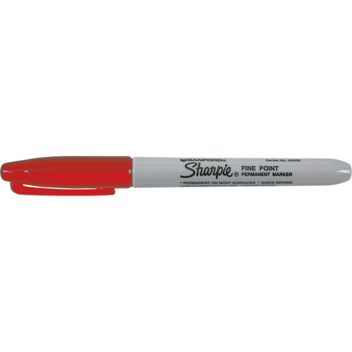 Permanent Markers - #15, Red, Fine Tip Southpoint Industrial Supply