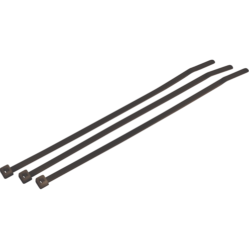 Cable Ties, 7-1/2" Long, 50 lbs. Tensile Strength, Black Southpoint Industrial Supply