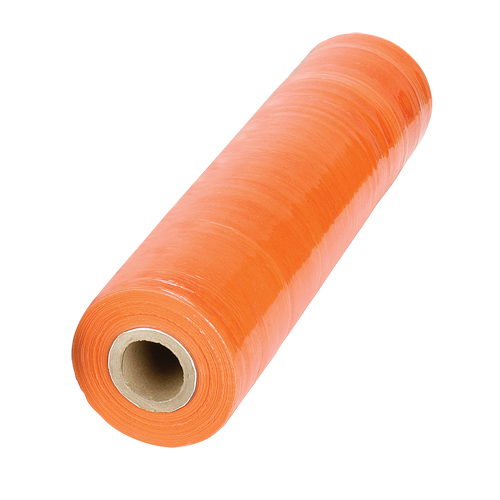 Stretch Wrap, 80 Gauge (20.3 micrometers), 18" x 1000', Orange Southpoint Industrial Supply