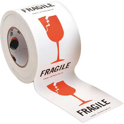 "Fragile" Special Handling Labels, 6" L x 4" W, Red on White Southpoint Industrial Supply