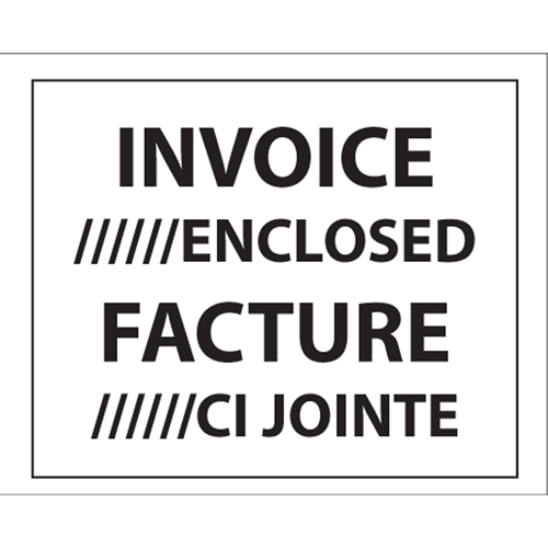 Pochettes pour bordereau d'exp&eacute;dition, 4" lo x 5" la, Style Insertion par l'arri&egrave;re Southpoint Industrial Supply