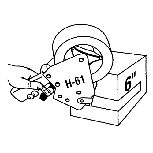 Stretchable Tape, 5 mils Thick, 38.1 mm (1-1/2") x 55 m (180')  Southpoint Industrial Supply