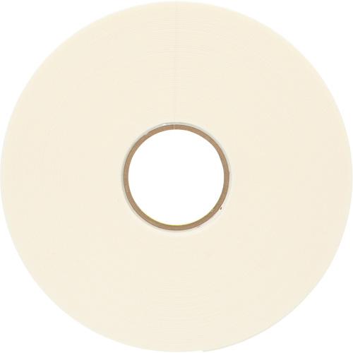 Double Coated Polyethylene Foam Tape 4466, 12.7 mm (1/2") W, 62 mils, Polyethylene Southpoint Industrial Supply