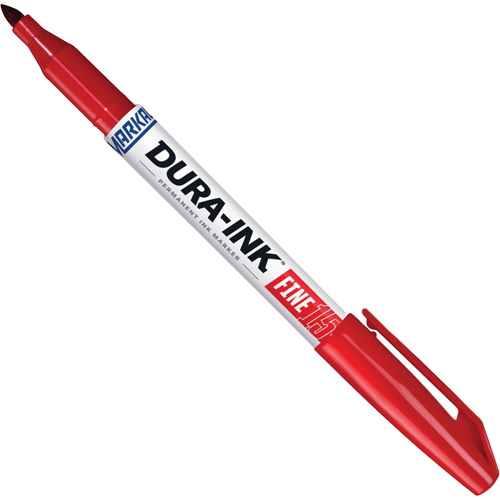 Dura-Ink&reg; Markers - #15, Red, Fine Tip Southpoint Industrial Supply